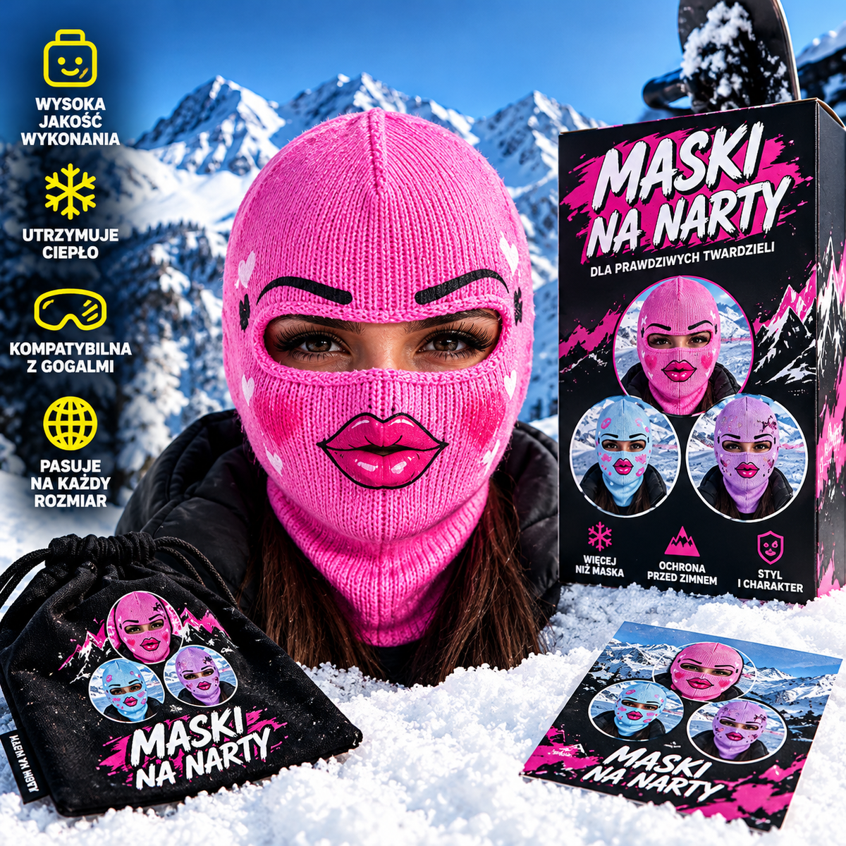 Maski DIVA dla Kobiet StokBeka